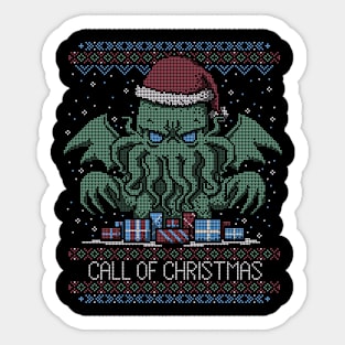 Call Of Christmas Sticker